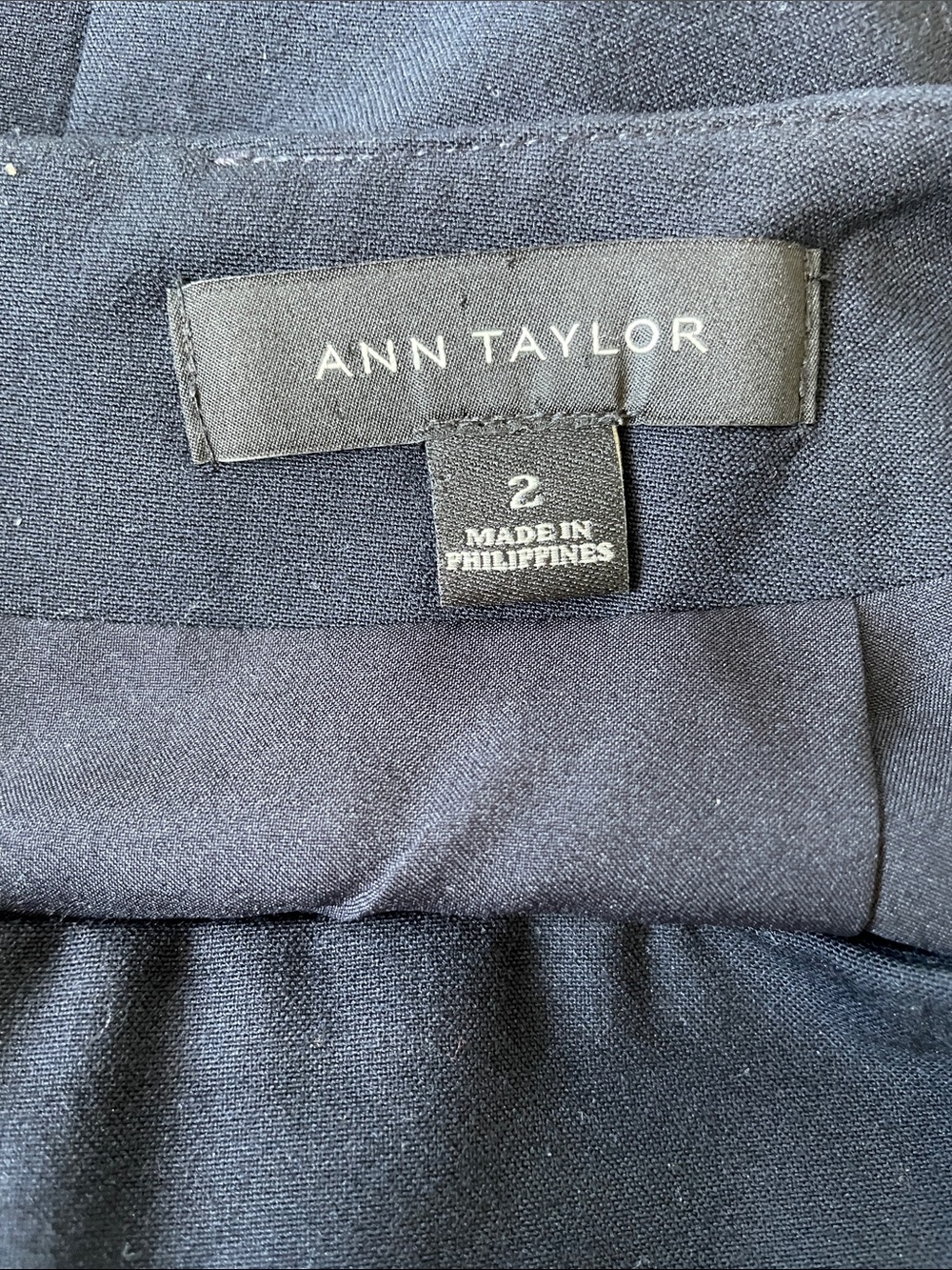 Classic Navy Blue Pencil Skirt - Women - Picture 4 of 5